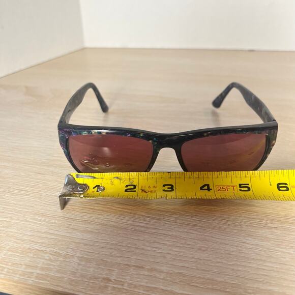 Vintage Givenchy Solaire Mod 122-305 Sunglasses FRAMES ONLY Multicolor France main image 12